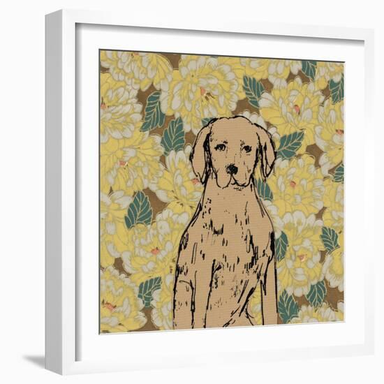 Boho Dogs III-Clare Ormerod-Framed Giclee Print