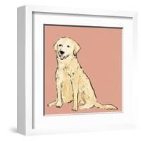 Boho Dogs IV-Clare Ormerod-Framed Art Print