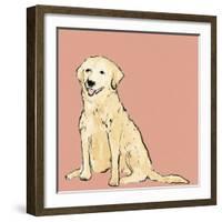 Boho Dogs IV-Clare Ormerod-Framed Giclee Print