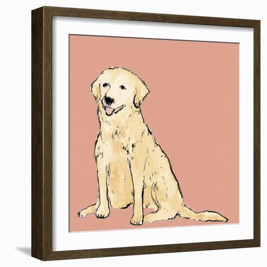 Boho Dogs IV-Clare Ormerod-Framed Giclee Print