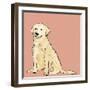 Boho Dogs IV-Clare Ormerod-Framed Giclee Print