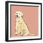 Boho Dogs IV-Clare Ormerod-Framed Giclee Print