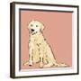 Boho Dogs IV-Clare Ormerod-Framed Giclee Print