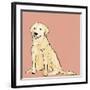 Boho Dogs IV-Clare Ormerod-Framed Giclee Print