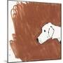 Boho Dogs VI-Clare Ormerod-Mounted Giclee Print