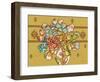 Boho Flower-Bella Dos Santos-Framed Art Print