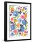 Boho Flowers-Elizabeth Rider-Framed Giclee Print