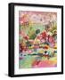 Boho Garden III-Karen Fields-Framed Art Print