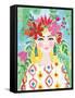 Boho Girl I-Farida Zaman-Framed Stretched Canvas