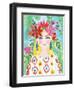 Boho Girl I-Farida Zaman-Framed Art Print