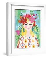 Boho Girl I-Farida Zaman-Framed Art Print