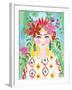 Boho Girl I-Farida Zaman-Framed Art Print