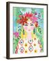 Boho Girl I-Farida Zaman-Framed Art Print