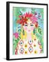 Boho Girl I-Farida Zaman-Framed Art Print