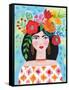 Boho Girl II-Farida Zaman-Framed Stretched Canvas