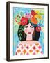 Boho Girl II-Farida Zaman-Framed Art Print