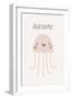 Boho Jellyfish-Barkova Nadya-Framed Art Print