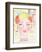 Boho Lady I-Farida Zaman-Framed Art Print