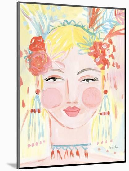 Boho Lady I-Farida Zaman-Mounted Art Print