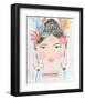 Boho Lady II-Farida Zaman-Framed Art Print