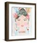 Boho Lady II-Farida Zaman-Framed Art Print