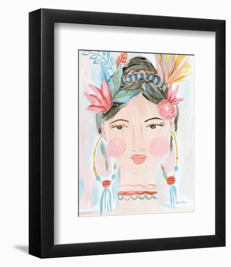 Boho Lady II-Farida Zaman-Framed Art Print