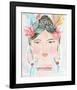 Boho Lady II-Farida Zaman-Framed Art Print