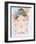 Boho Lady II-Farida Zaman-Framed Art Print