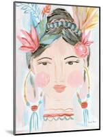 Boho Lady II-Farida Zaman-Mounted Art Print