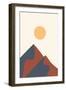 Boho Landscape II-Omar Escalante-Framed Art Print