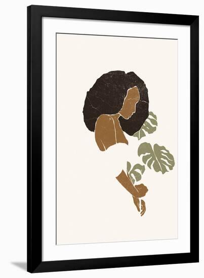 Boho Monstera Leaves I-Yuyu Pont-Framed Art Print