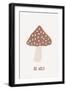 Boho Mushroom-Barkova Nadya-Framed Art Print