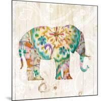 Boho Paisley Elephant I-Danhui Nai-Mounted Art Print