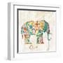 Boho Paisley Elephant I-Danhui Nai-Framed Art Print