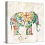 Boho Paisley Elephant I-Danhui Nai-Stretched Canvas