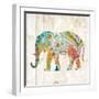 Boho Paisley Elephant II-Danhui Nai-Framed Art Print