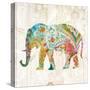 Boho Paisley Elephant II-Danhui Nai-Stretched Canvas