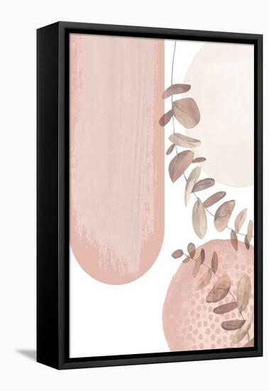 Boho Pink-2-Sally Ann Moss-Framed Stretched Canvas