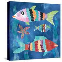 Boho Reef Fish I-Wild Apple Portfolio-Stretched Canvas