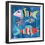 Boho Reef Fish I-Wild Apple Portfolio-Framed Art Print