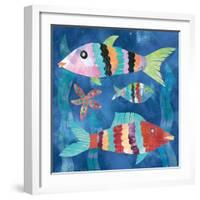 Boho Reef Fish I-Wild Apple Portfolio-Framed Art Print