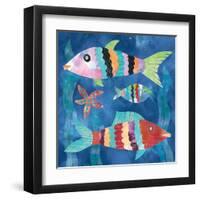 Boho Reef Fish I-Wild Apple Portfolio-Framed Art Print