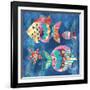 Boho Reef Fish II-Wild Apple Portfolio-Framed Art Print