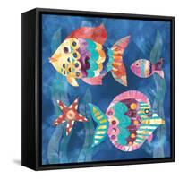 Boho Reef Fish II-Wild Apple Portfolio-Framed Stretched Canvas