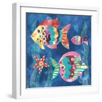 Boho Reef Fish II-Wild Apple Portfolio-Framed Art Print