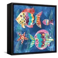 Boho Reef Fish II-Wild Apple Portfolio-Framed Stretched Canvas