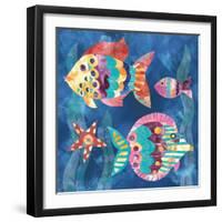 Boho Reef Fish II-Wild Apple Portfolio-Framed Art Print