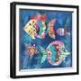 Boho Reef Fish II-Wild Apple Portfolio-Framed Art Print