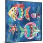 Boho Reef Fish II-Wild Apple Portfolio-Mounted Art Print