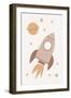 Boho Rocket-Barkova Nadya-Framed Art Print